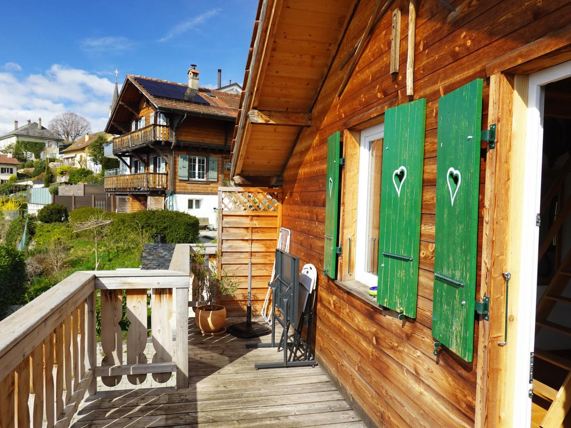 "Les Echalas" Chalet Independant Avec Cuisine En Lavaux Unesco Шебр Екстер'єр фото